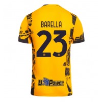 Camiseta Inter Milan Nicolo Barella #23 Tercera Equipación 2024-25 manga corta